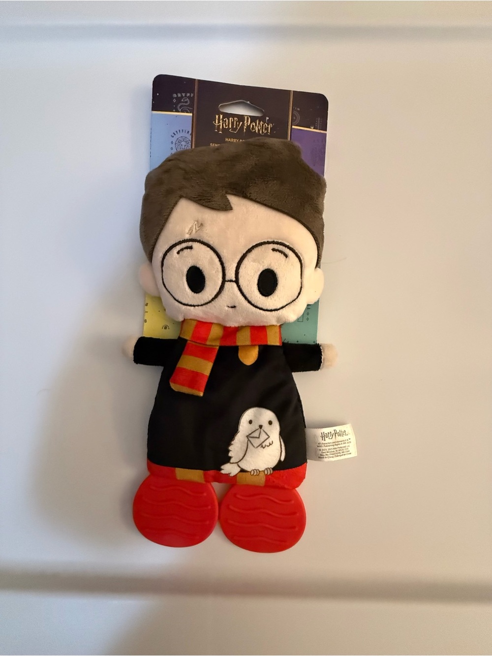 Warner Bros. Harry Potter Plush with Black Robe and Red Shoes teether